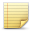 Note Yellow Icon 32x32 png